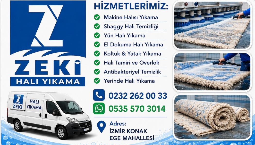 Konak Ege Mahallesi Halı Yıkama ve Endüstriyel Hijyen Standartları